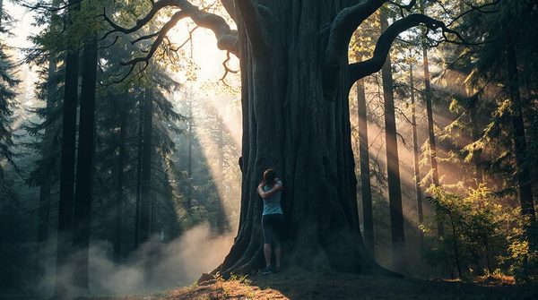 Découvrez les bienfaits des câlins aux arbres pour votre bien-être